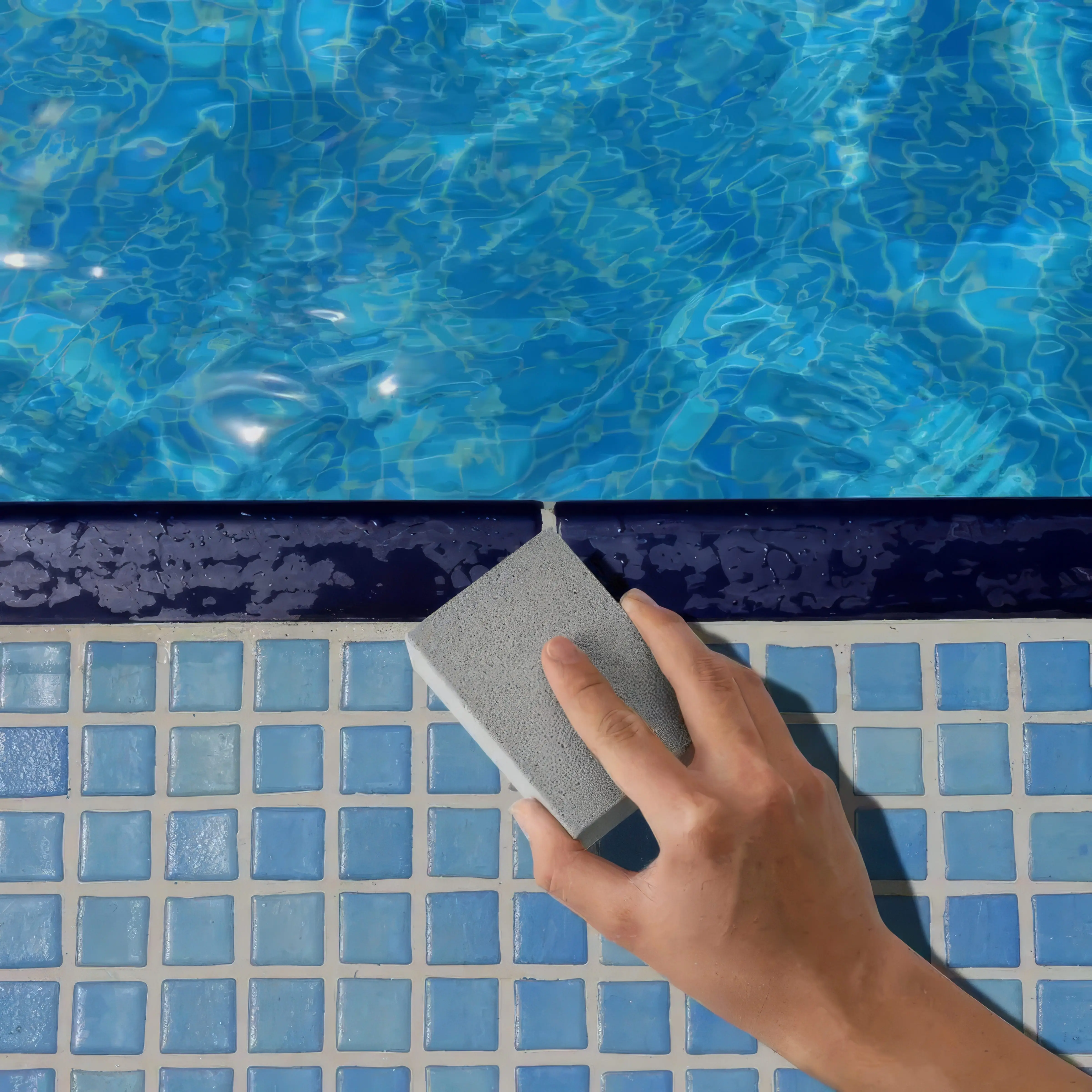 1 Piece of Cleaning Pumice To Remove Stains From BBQ, Swimming Pool, Sink, Suitable for Rust Tools and Bathroom Tiles