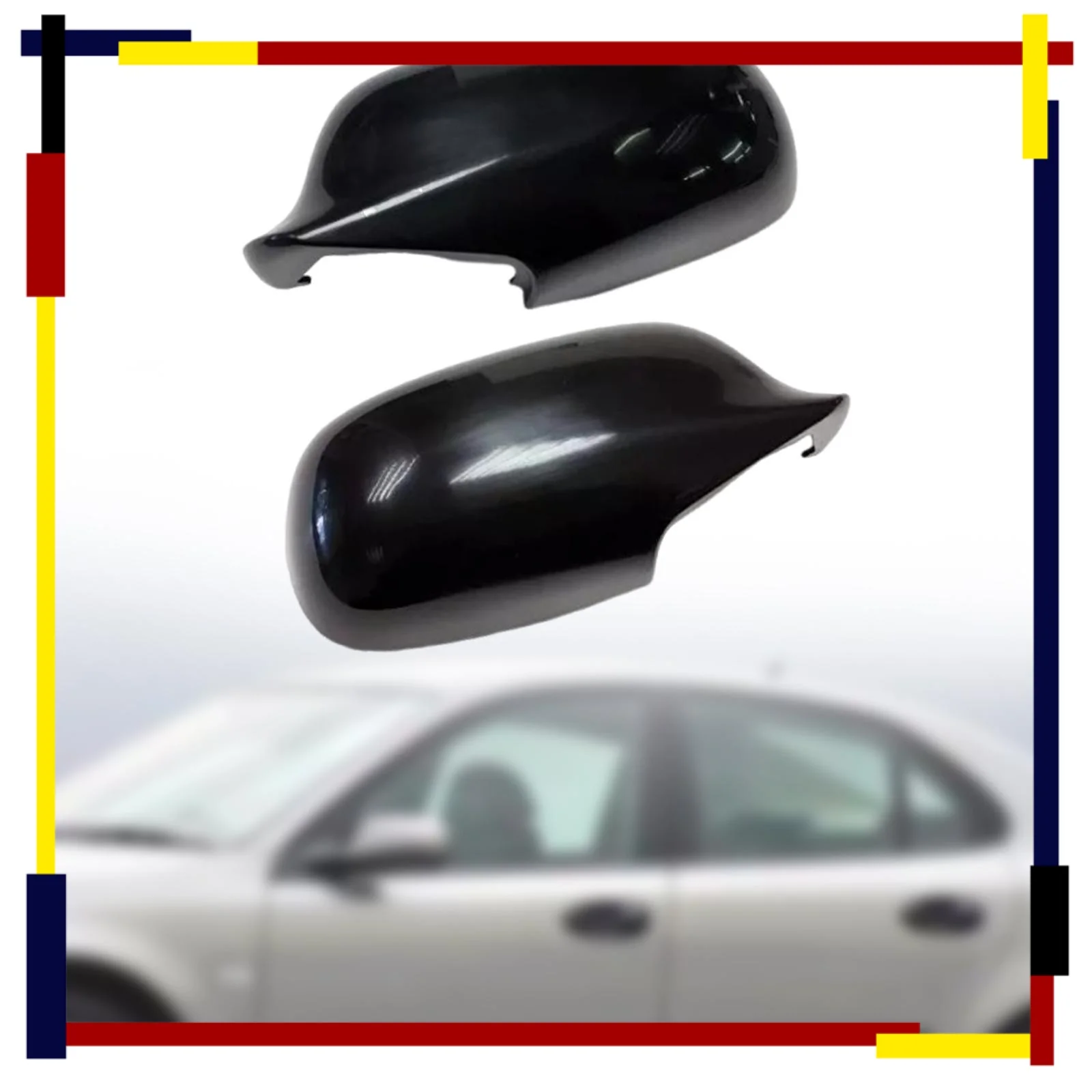 

2 шт. чехлы для наружных зеркал заднего вида 12797722 12797723 для Saab 9-3/9-5 Замена корпуса внешнего зеркала заднего вида