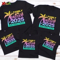 Family T Shirts Vacation Matching Family Outfits Together Shirts 2025 Vacation T-shirts Funny Travel Holiday Trip Outfit Shirts