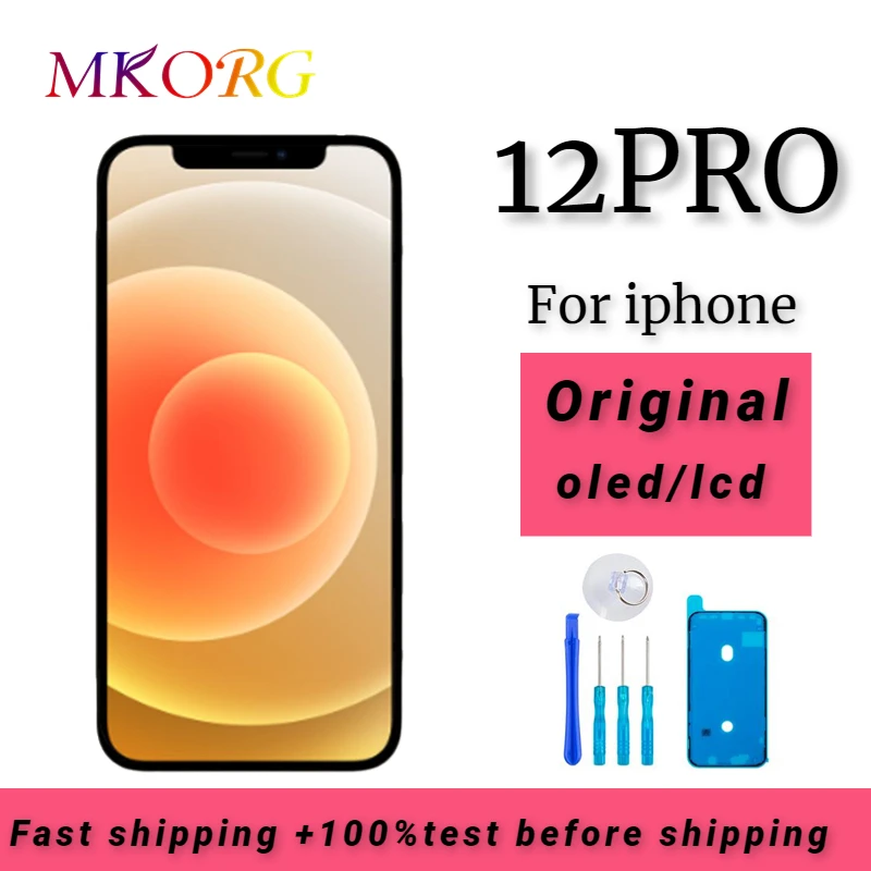 

Запасной сенсорный экран OLED для iPhone 12 Pro Max (оригинал)