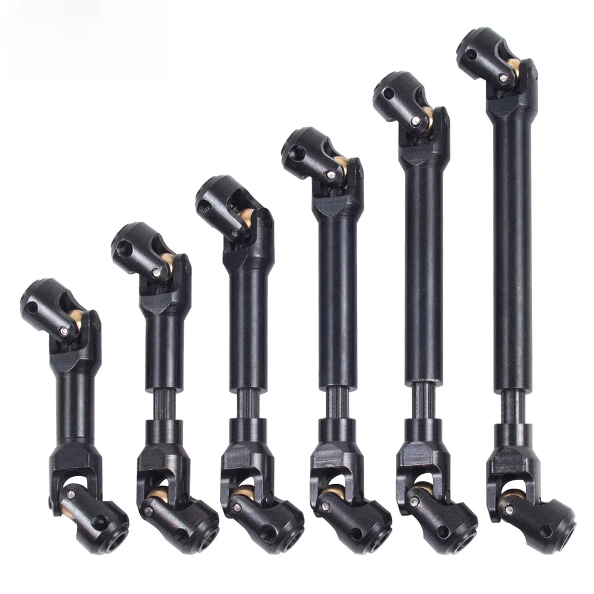 CNC-gefräste Metall-Hochleistungsantriebswelle für 1/10 RC Crawler Car Axial SCX10 Capra Wraith TRX4 TRX6 Redcat GEN8 CC01