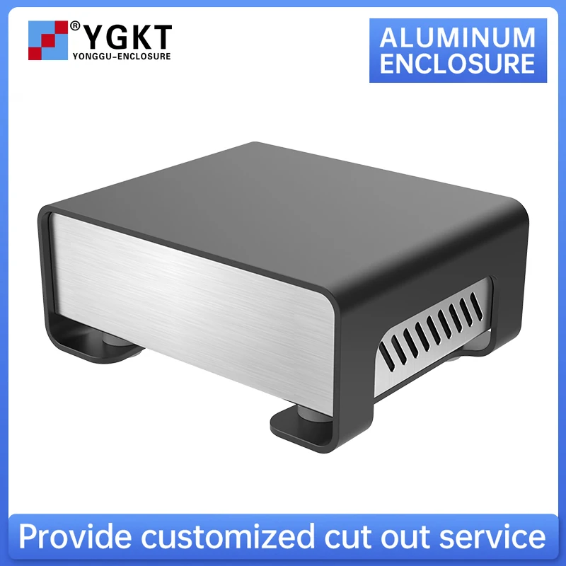 

Aluminum project box enclosure wall switch LiFePO4 battery extrusion housing electronic components bending case custom service