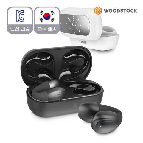 무통증 오픈형 블루투스 이어폰 스포츠 이어폰,외부소리 듣기,러닝 이어폰