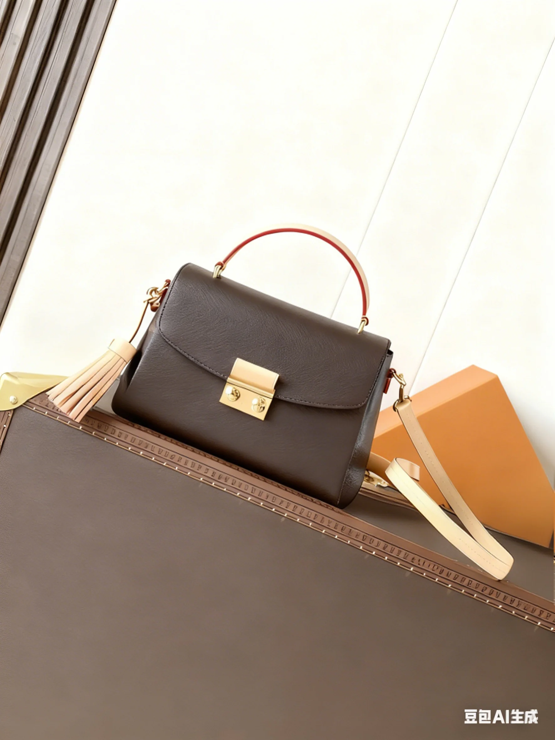 

2025 New Fashionable and Double Handle and Single Zippers Tote Handbag