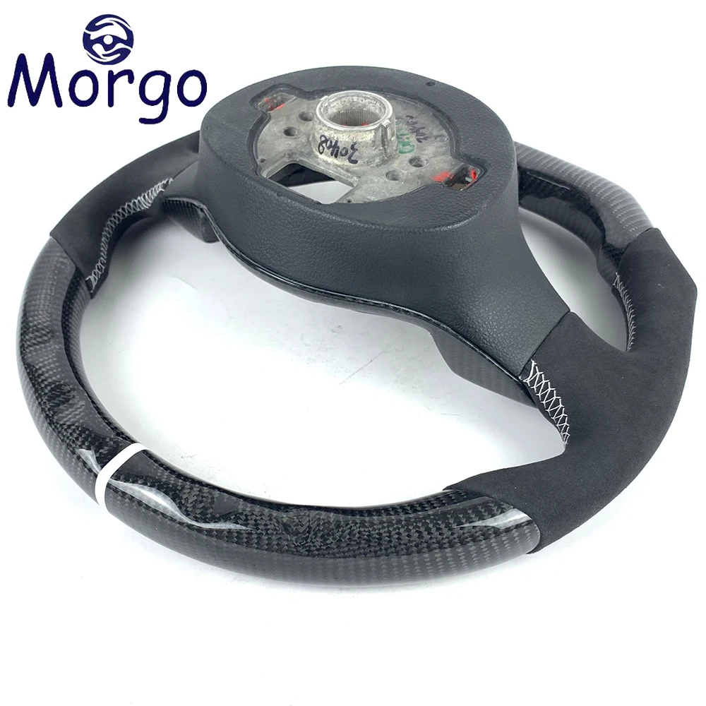 Custom CarbonFiber Steering Wheel For Volkswagen MK6 Steering Wheel For VW golf 6 7 8 R MK6 MK7 MK8 GTT steering Customizable