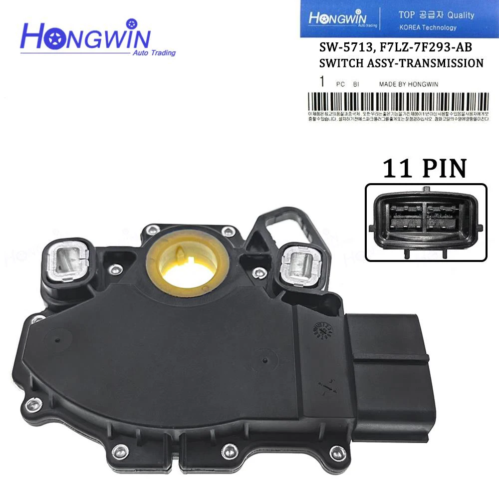 F7LZ-7F293-AB Electronic Neutral Safety Switch A/T For 1995-05 Ford Van Truck SUV w/ 4R100 F7LZ-7F293-AA F7TZ7A247AA F7TZ7F293AA