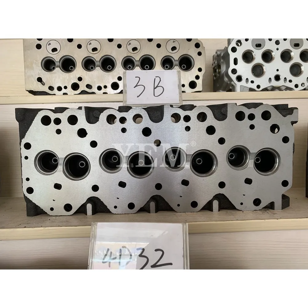 For Toyota 3B Excavator Engine Parts 3B Cylinder Head New Style