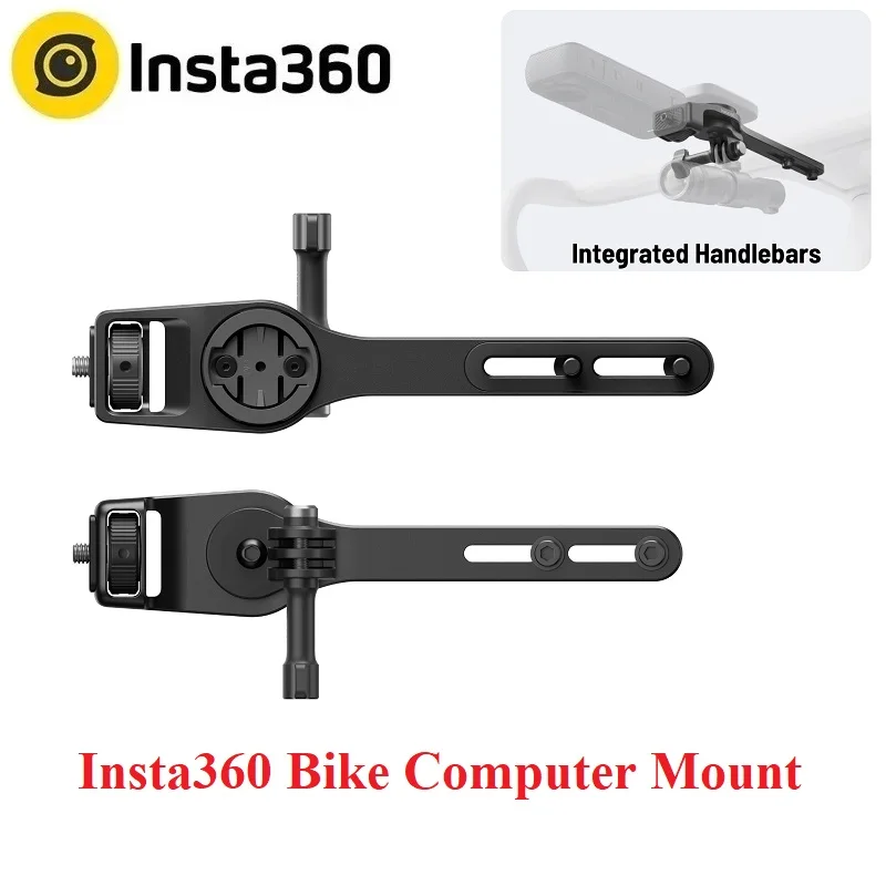 

Insta360 Bike Computer Mount Original Accessories For Insta 360 X4/X3/X2/X/GO 3S/GO 3/Ace pro/Ace /RS(Twin/4K)