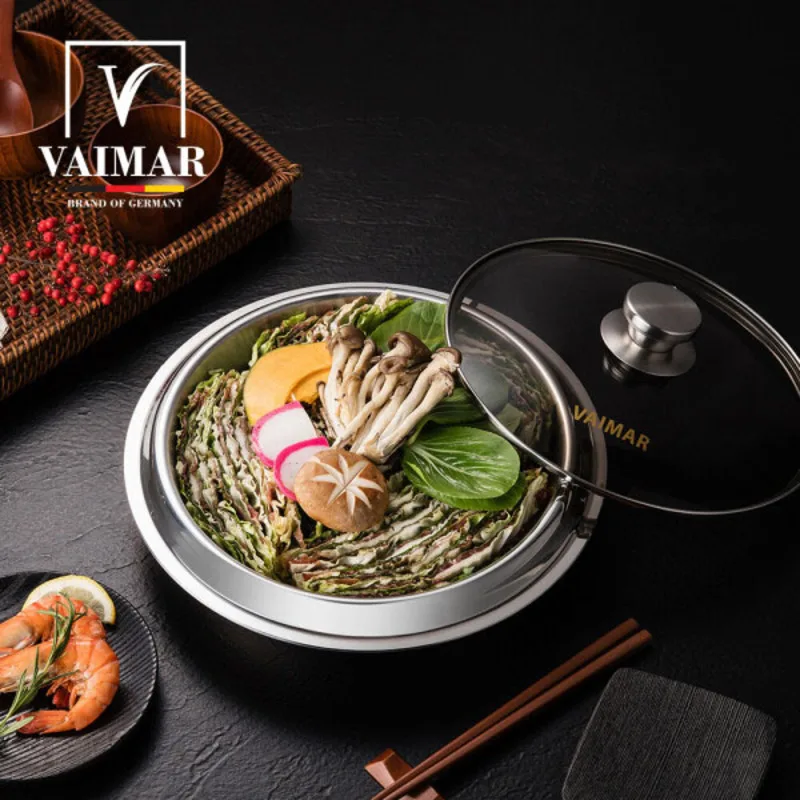 [Vaimar] Weimar Ih Total Triple Stain Spot Cauldron 26cm