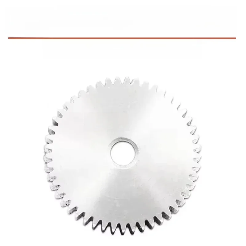 1/5 pièces 1M engrenage droit 45 # Engrenage cylindrique en acier, 1 Module 41/42/43/44/45/46/47/48/49/50/51/52/53/54/55/56/57-70, engrenage d'entraînement à dents