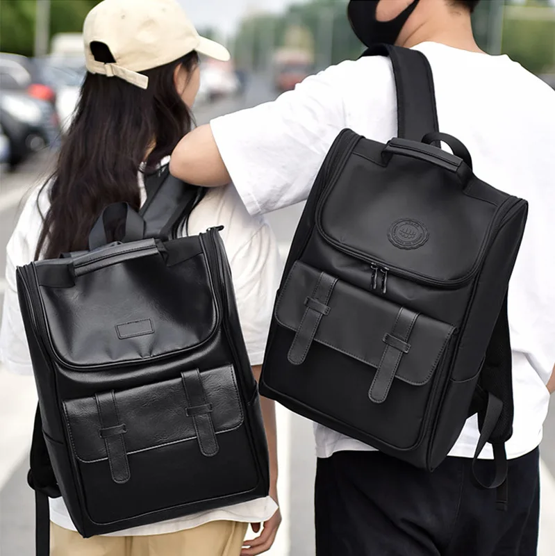Large Capacity Laptop Backpack Korean Style Travel School Bag Casual Computer Backpack for Men Women
