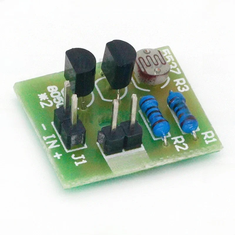 Kit de bricolage de commutateur de capteur de contrôle de la lumière, Kits de commutateurs à Induction photosensibles, Suite de circuits intégrés d'entraînement électronique à monter soi-même