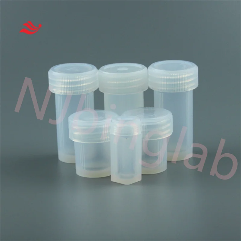 قارورة NJbinglab PFA، قاعدة مسطحة U/V/، تستخدم لتحليل الأيزوتوب، وقيمة فارغة منخفضة