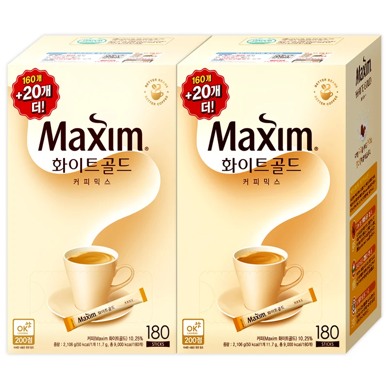 Maxim White Gold Coffee Mix 180Tx2 (360T)