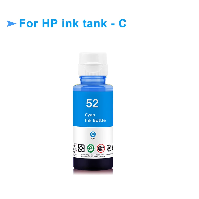 Refill Dye Ink Bottle For HP Ink Tank 110 115 310 315 316 318 319 418 Ink Tank Deskjet GT5810 GT5820 5810 5820 Printer