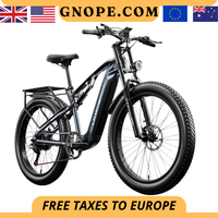 Shengmilo Electric Bicycle ,Adult eBikes with 48V 17.5Ah Battery ,1000W BAFANG Motor ,Shimano 7 Speed,Fat Tire Mountain bikes