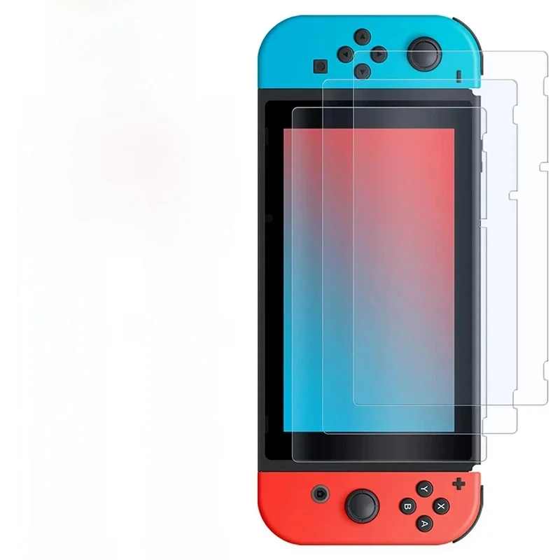 Film de protection en verre trempé pour Nintendo Switch NS /Swith Lite /Swith OLED, protecteur d'écran à couverture complète pour Switch, 1 à 3 pièces