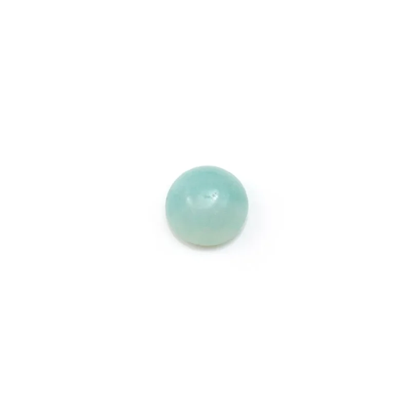 

5pcs Natural Stone Genuine Amazonite Dome Cabochons Round Shape 6-12 mm For Jewelry Making Ring Earrings Pendant Craft DIY