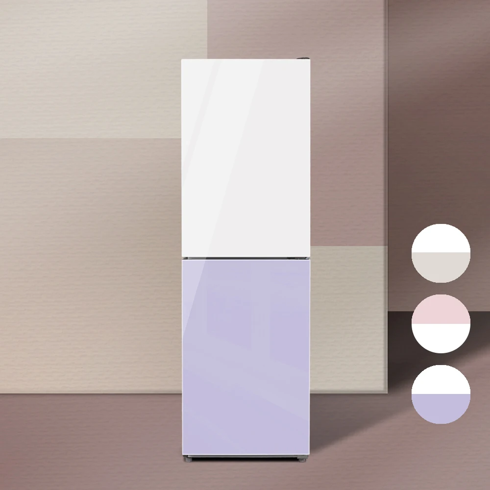 Haier Aqua Glam Glass Smart Combi Fridge 248L _ Visit Installation HRPA257MDWL,HRP257MDPW,HRP257MDWE