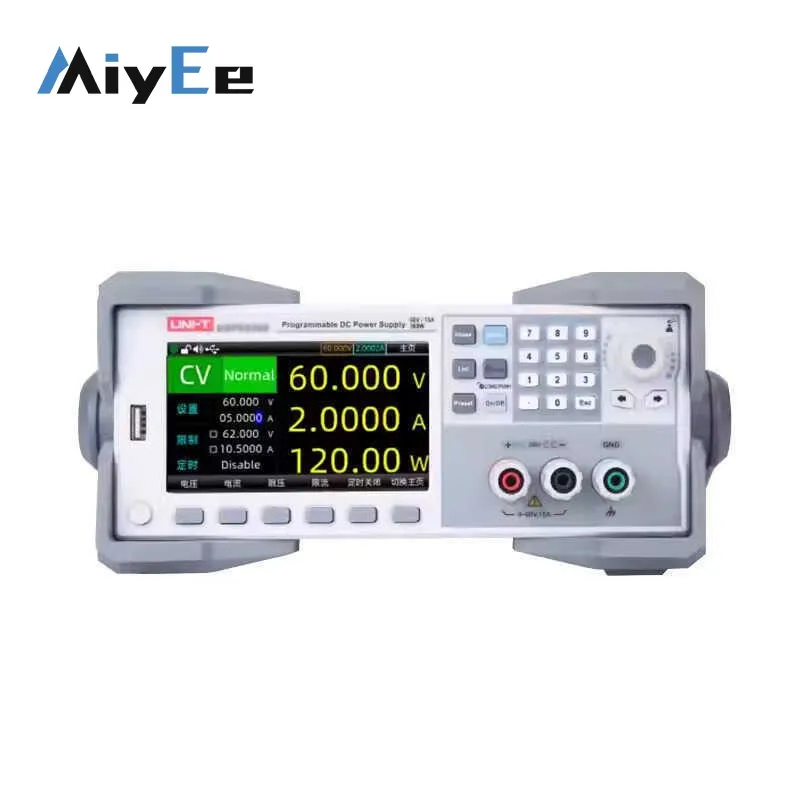 360W 15A 200W 10A 100W 5A 60V Programmable DC Power Supply 4½-digit SMPS Power Supply with 4.3