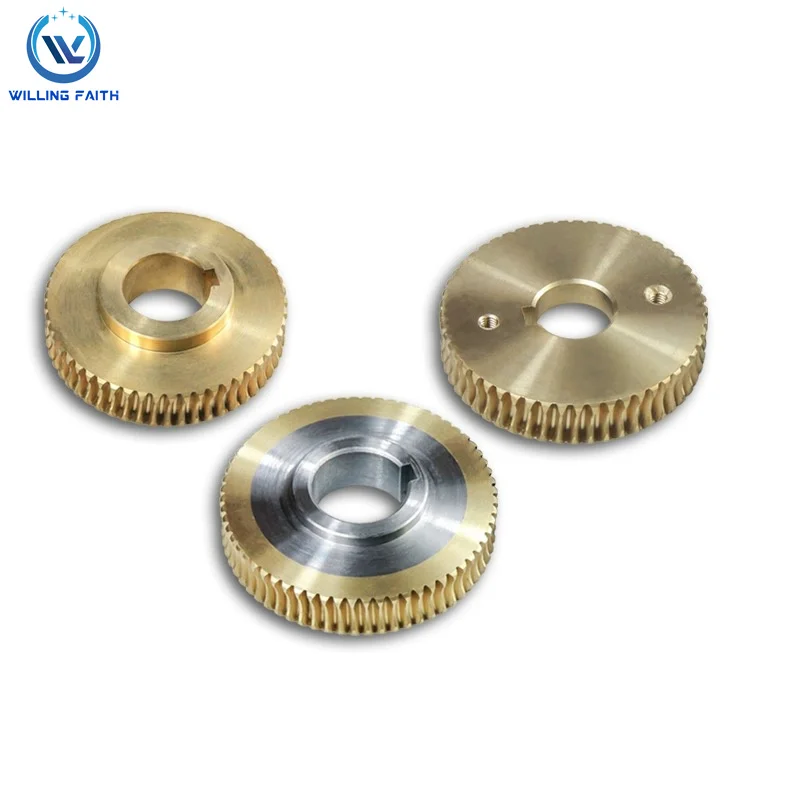 Worm screw worm gear custom reducer turbine worm tin bronze turbine machine gear custom steel worm custom