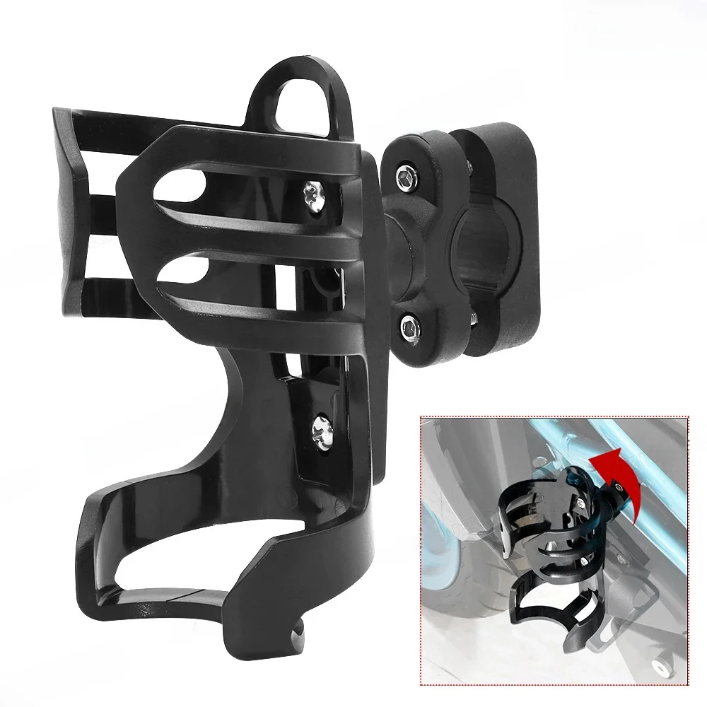AliExpress SAMUZOKI Motorcycle Mountain Cycling Bicycle Mirror Handlebar Water Bottle Cup Holder Universal Drink Kettle Mount Bracket
