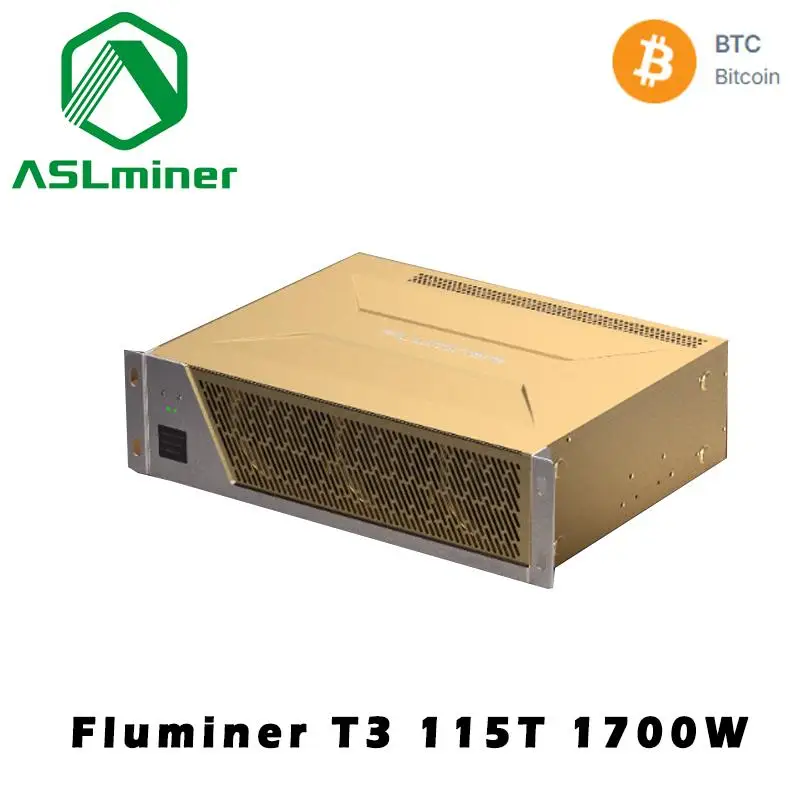 PENGIRIMAN CP SEGERA Fluminer T3 115TH Bitcoin (SHA256) Miner - Baru
