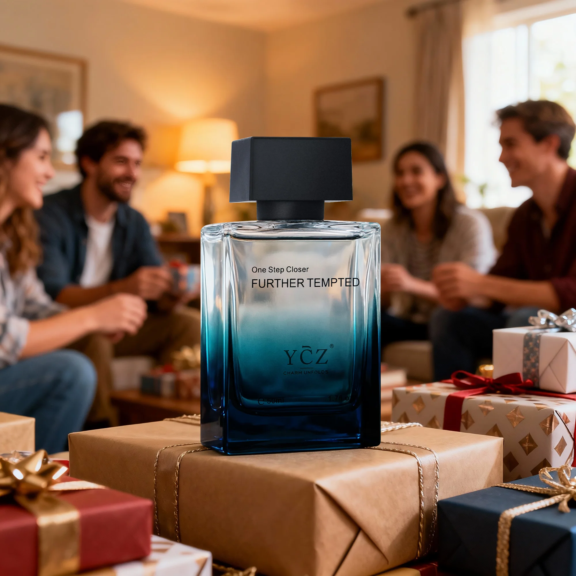 

Ycz Charm Unfolds Perfume for Men, 1.7 oz. Long Lasting Eau De Parfum Cologne For Men, Oriental Woody Fragrance -Ideal Gift