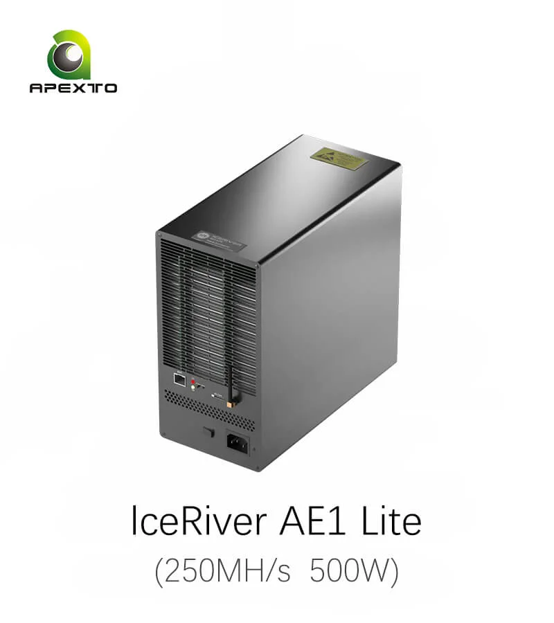 ส่วนลด IceRiver AE1 Lite 300Mh/s 270Mh/s 500W เครื่องขุด ALEO