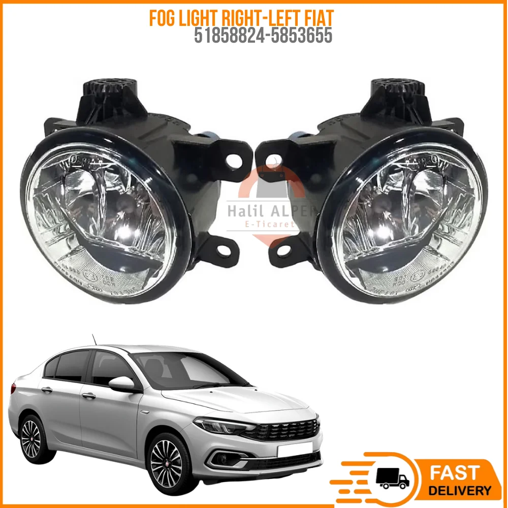 

For FOG LIGHT RIGHT-LEFT EGEA HB/SW-G.PUNTO EVO-DOBLO IV (WITH BULB) OEM 51858824-5853655 SUPER QUALITY HIGH SATISFACTION AFFO