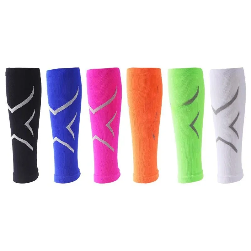 Couvre-jambes de sport unisexe, chaussettes de mollet, bas de compression de mollet, bas de pression graduée, bas de varices, soucieux et saillant, 1 paire