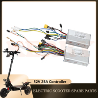 JP 52V 25A Electric Scooter Dual Drive Controller Brushless Controller AB Front Rear For LAOTIE T30 ES18 Lite L8S Pro ES10P pati