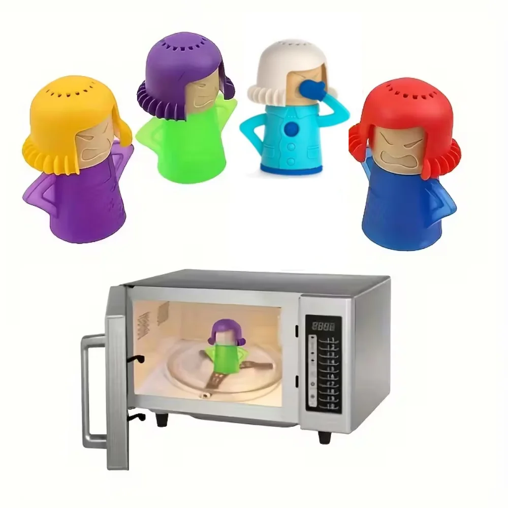 منظف الميكروويف، منظف بالبخار عالي الحرارة، مزيل الروائح الكريهة للثلاجة، سهل التنظيف. أضف الخل والماء إلى البخار الطازج #1