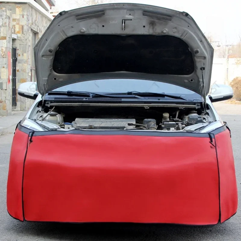 Couverture de garde-boue magnétique universelle pour voiture, 3 pièces, protection pliable, tapis de travail mécanique, tapis de réparation automobile