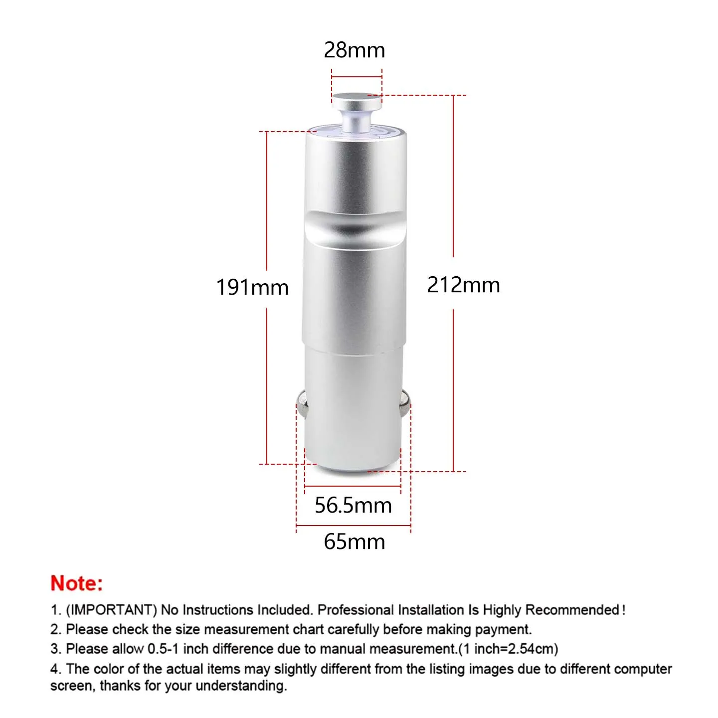 3219 Bed Pivot Ball Head Forged Steel Direct Fit Replacement, Compatible with Coupling Series, Heavy Duty Spare Repair Accessory