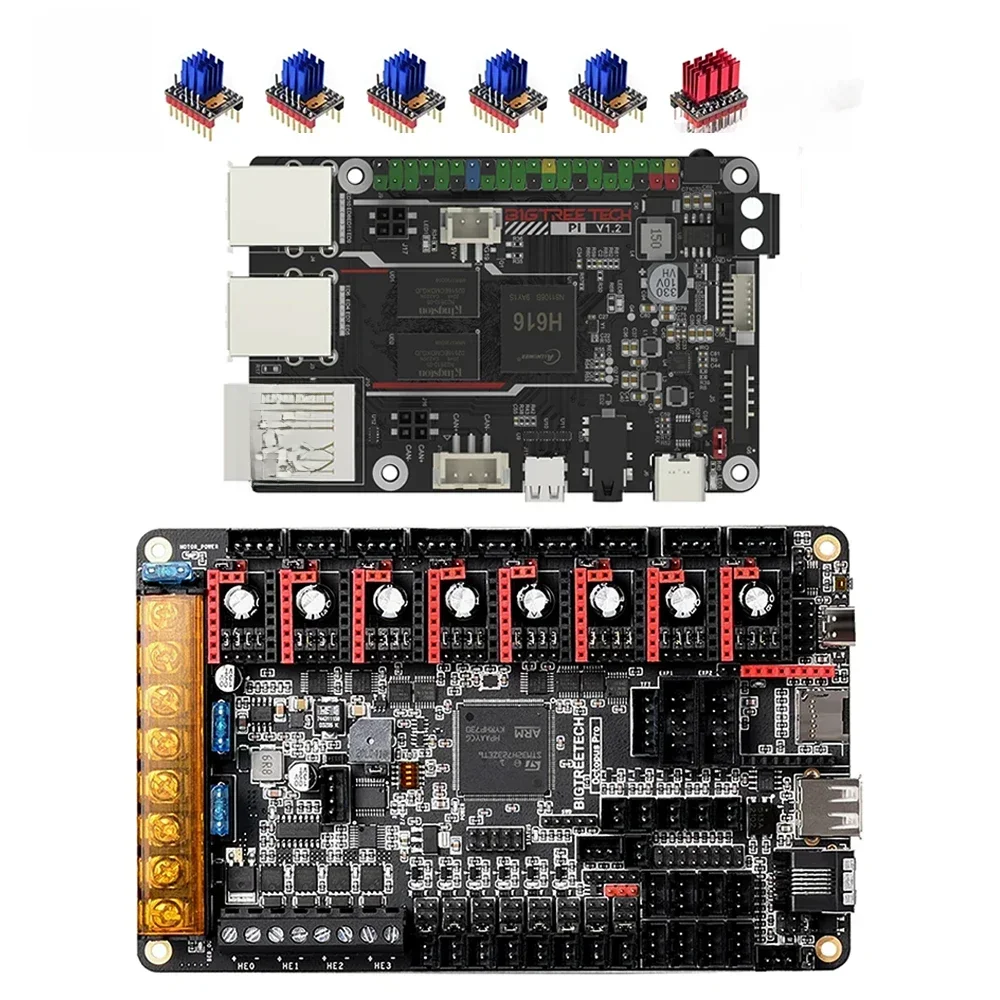 BIGTREETECH Stealthy Hi-Speed zestaw wysokiego napięcia ośmiornica PRO TMC5160T Pro TMC2209 BTT PI aktualizacja do Klipper Voron DIY drukarki 3D — zdjęcie produktu 7