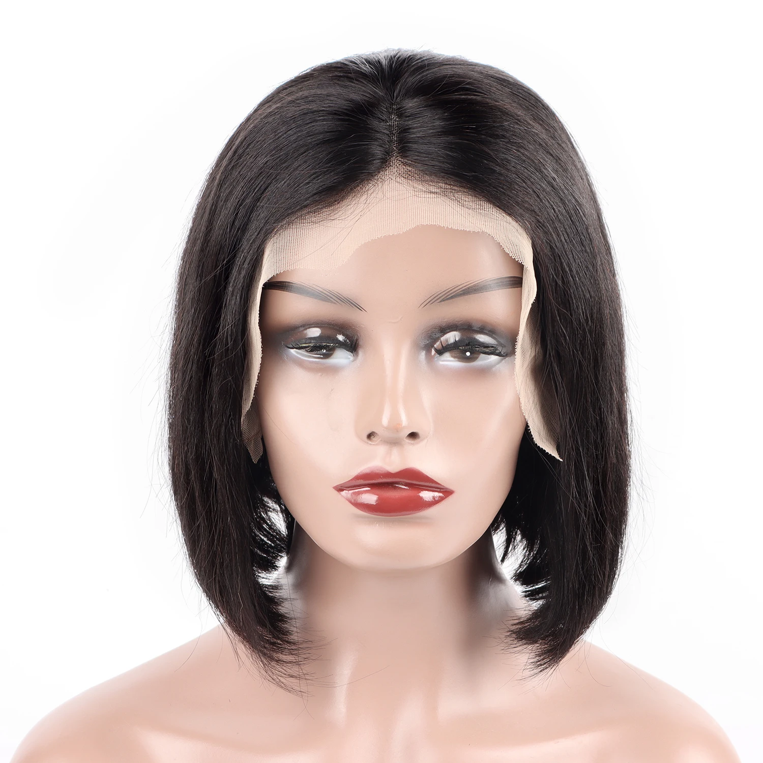 low price straight Short Bob Wig Human Hair Hd Full Lace Front Wig Vendor Raw Indian Virgin Lace Frontal Wig For Black Women