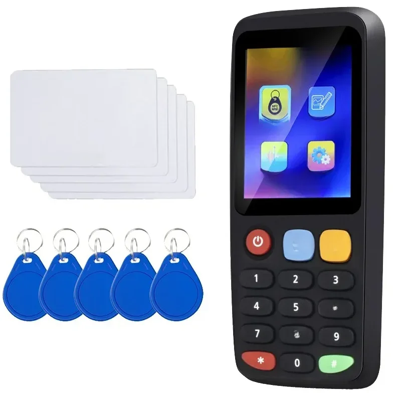 X7 Smart Card Reader RFID Key Clone Copier IC ID Token Kopie Duplicator 125 Khz Badge Schrijver 13.56 Mhz NFC tag Programmeur - afbeelding 2