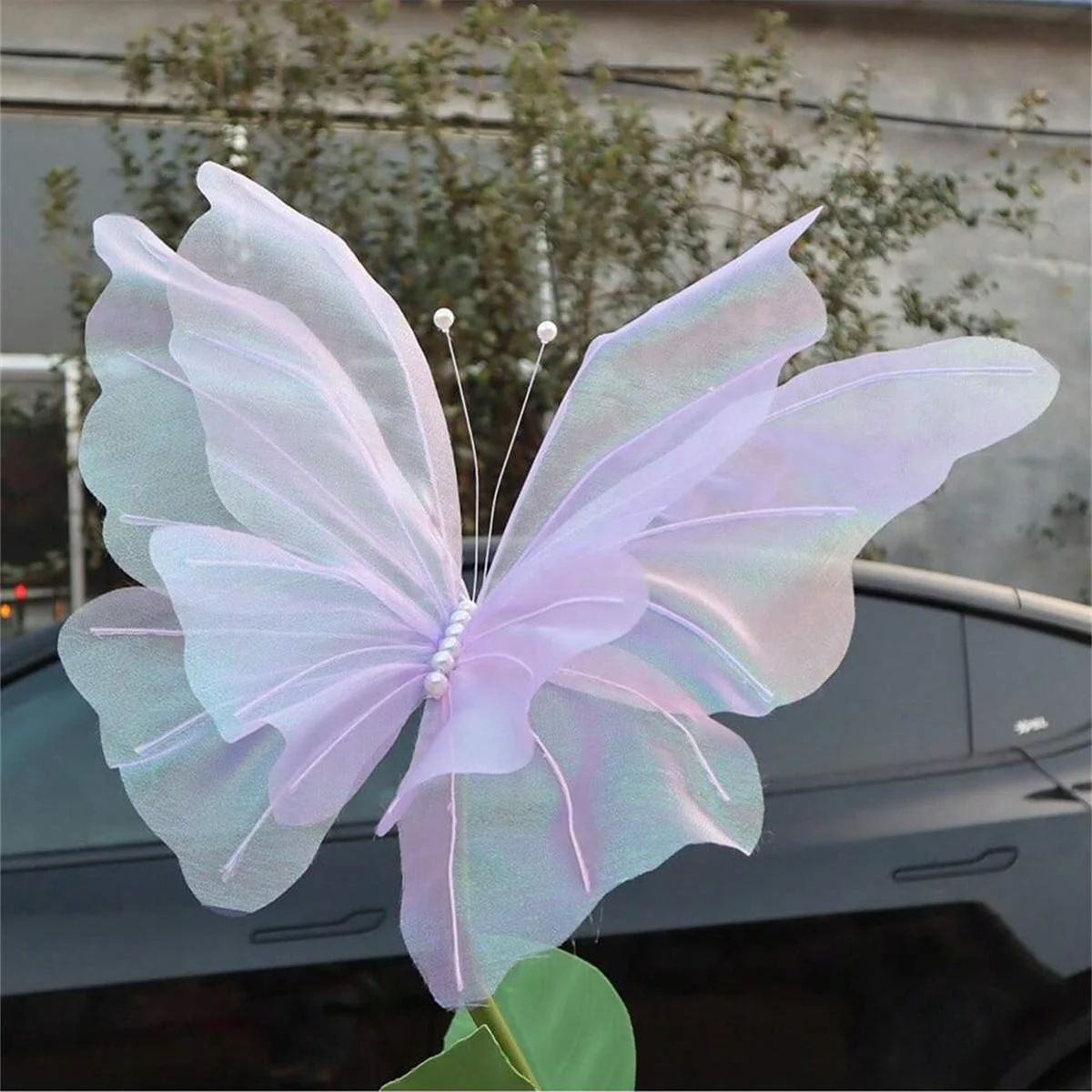 Schmetterling 3D Wanddekoration Künstlicher Schmetterling für Hochzeit & Babyparty & Geburtstagsfeier DIY Party Dekoration Zubehör Geschenk – Detail 8