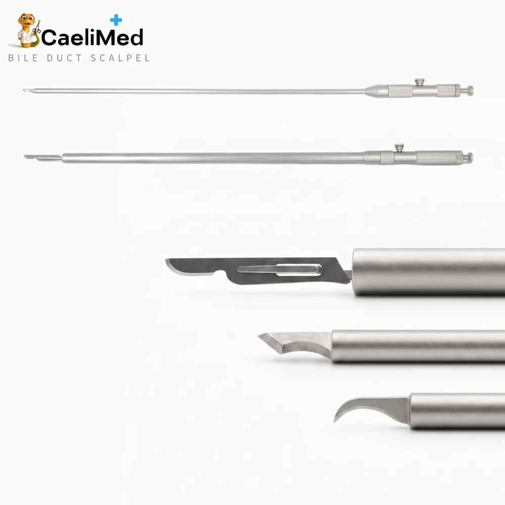 Laparoscopic Knife Blade for Bile Duct Surgery, Reusable Choledochotomy Scalpel for Minimally Invasive Procedures