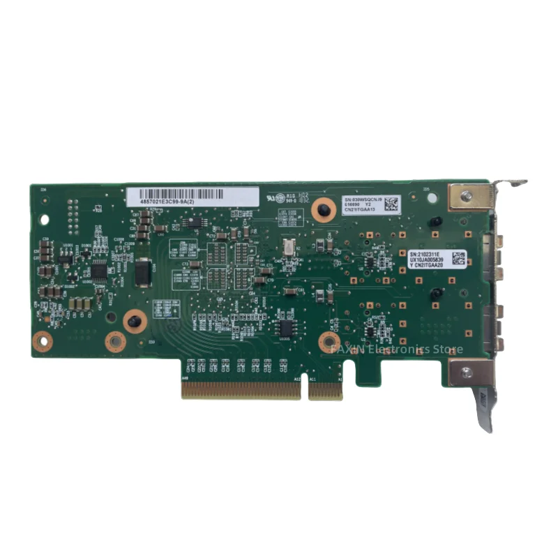For Intel X520-DA2 E10G42BTDA SR2 82599ES SP310 Dual Optical Port 10G Gigabit Fiber Optic Network Card SFP+AOC FAXIN Server