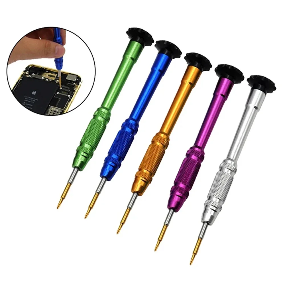 1Piece Precision Screwdriver 0.8/1.2 Pentalobe 0.6 Y-Type Slotted Phillips 2.5 Hex for iPhone Disassemble Opening Repair Tool