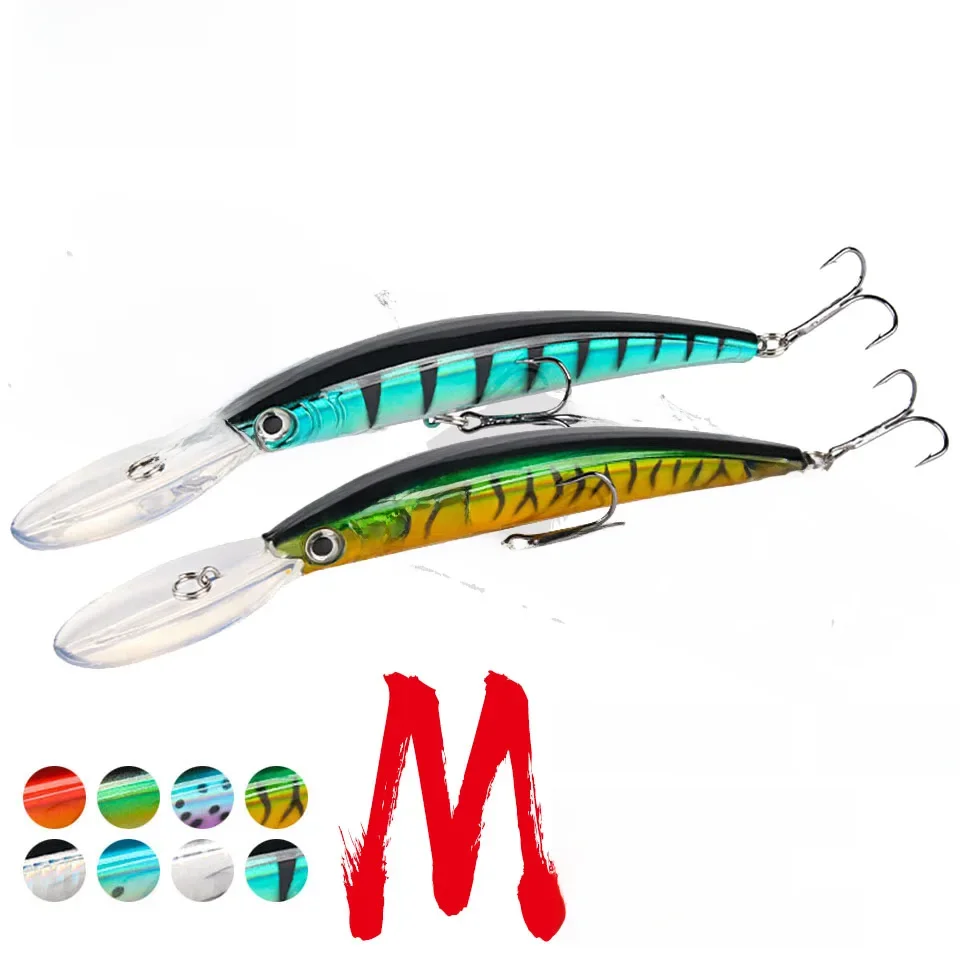 Bioniczne sztuczna twarda przynęta do trollingu basów błystka 15.3cm 16g wobblery wobblery 3D do wędkowania karpia — zdjęcie 2