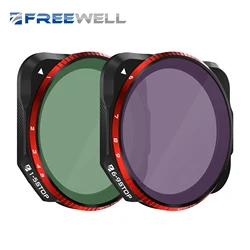 Freewell TRUE COLOR Variable ND 1-5 Stop & 6-9 Stop 2 pack VND Filters for Mavic 3 Classic