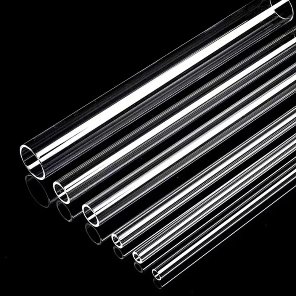 Kwarts capillaire buis OD 2mm tot 25mm Silica enkelwandige glazen buis Hoge temperatuur holle glazen buis holle staaf - afbeelding 2