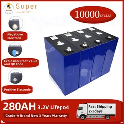 HTHIUM LFP Battery 3.2V 280AH Lifepo4 Cell Rechargeable Lifepo4 280AH Lithium Batteries For Home Energy Storage System