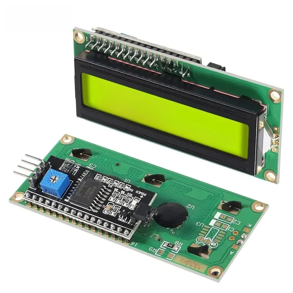 Module LCD1602, écran bleu vert pour Arduino LCD1602A, caractère LCD UNO R3 Mega2560, affichage PCF8574T, Interface IIC I2C