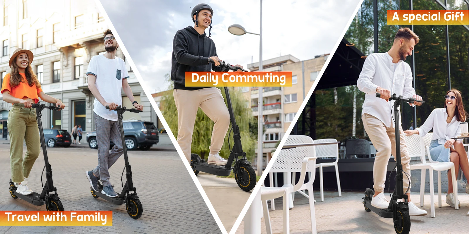 AOVOPRO V1MAX PRO/T1 Electric Scooter 45KM/25KM Max Range 10/8.5Inch Strong Motor Power 42V14.5AH/36V7.8AH Folding Electric Scooter for Adults