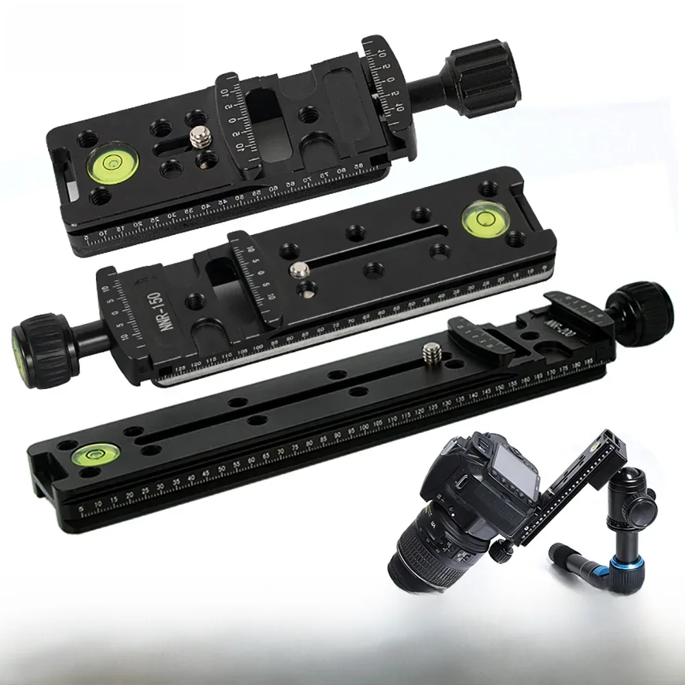 Slide Rail RRS Lange Schnellwechselplatte Klemme Long-Focus Zoom Objektiv Unterstützung Halter Halterung Für Arca Swiss Stativ Kamera Kugelkopf