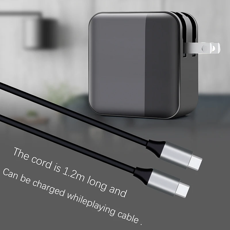 NS-Switch AC 어댑터 충전기 TV 변환 도크, 4K HD HDMI 호환 출력, USB 3.0, C타입 PD 고속 충전, 스위치 콘솔용